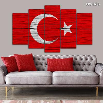 5 Parçalı MDF Tablo - HY863